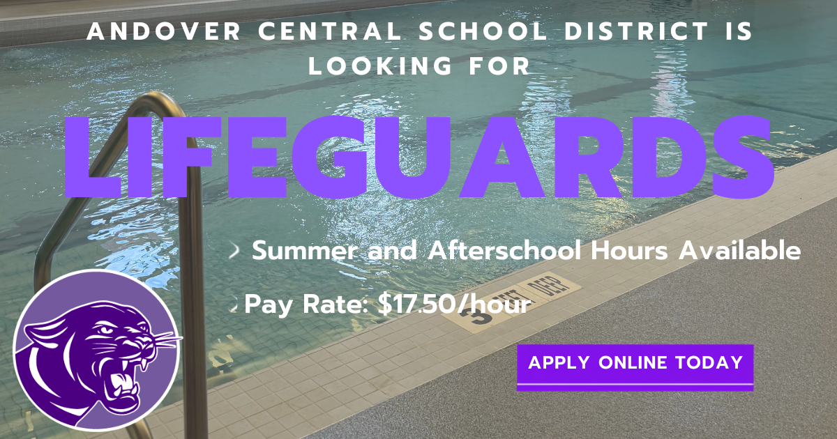 Apply today: Lifeguards needed at ACS!