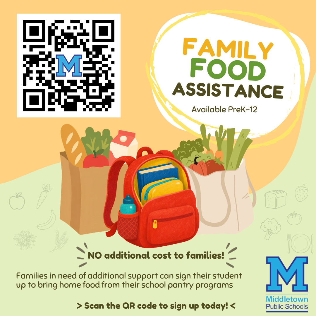 Family Food Assistance Through Middletown Public Schools
