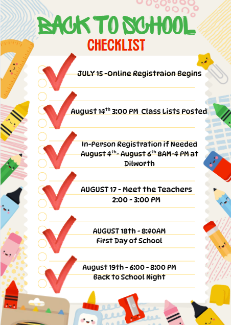 Upcoming Important Dates 