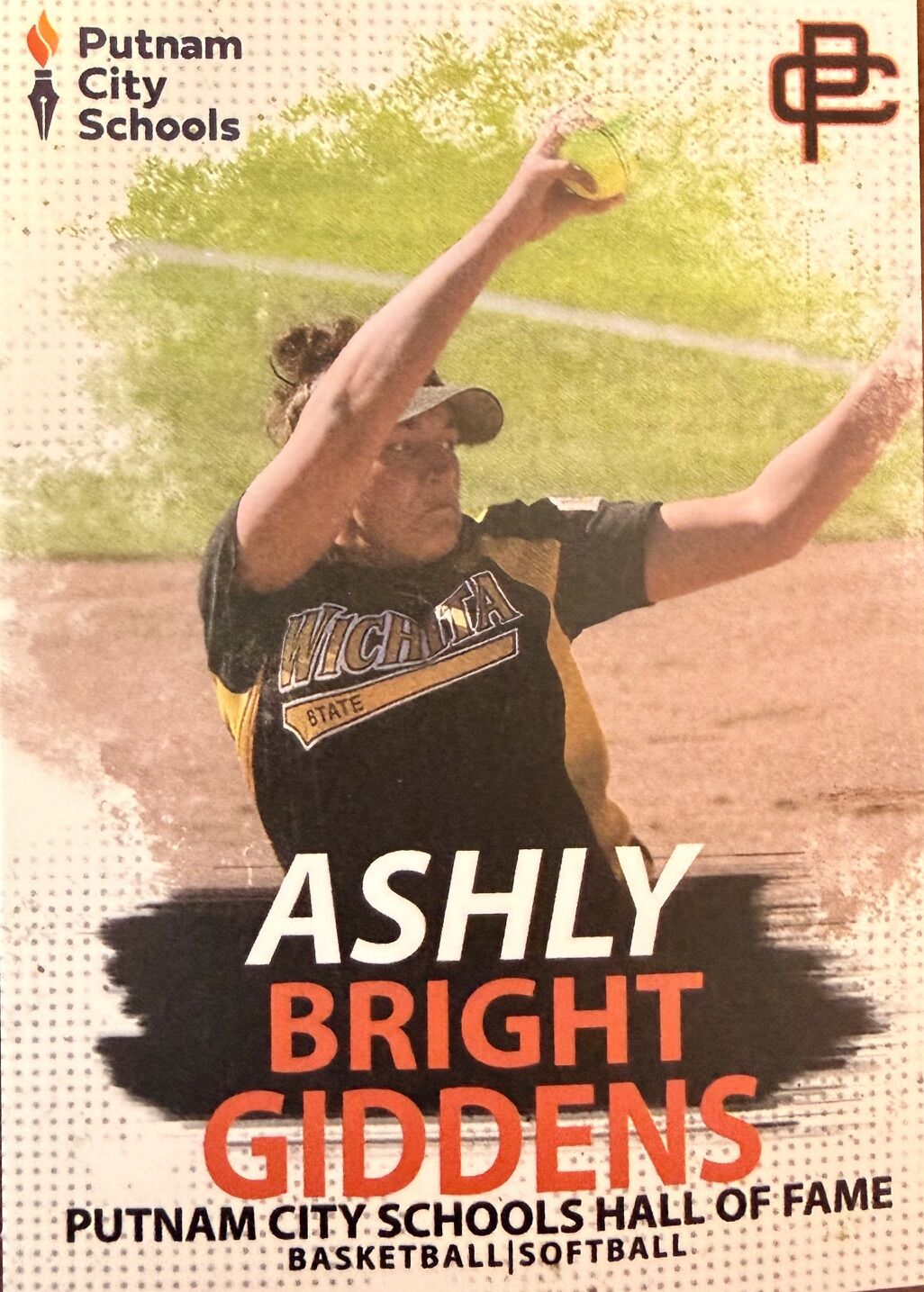 Ashly Giddens inducted into the Putnam City Schools Hall of Fame