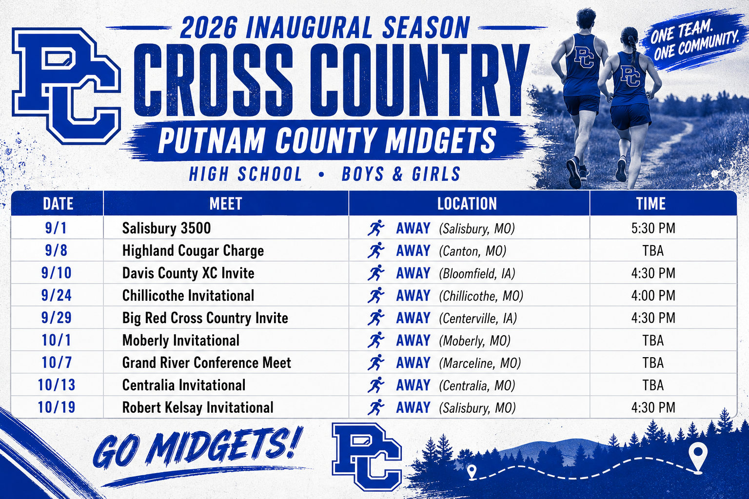 MAKING HISTORY: PUTNAM COUNTY CROSS COUNTRY 🏃‍♀️🏃‍♂️ 