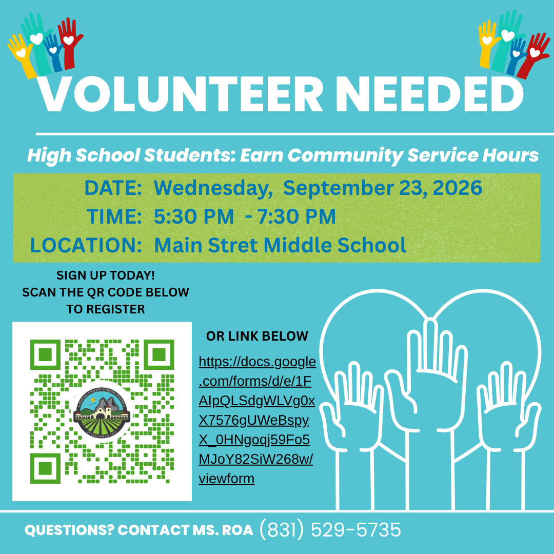 PHS - Earn Community Service Hours