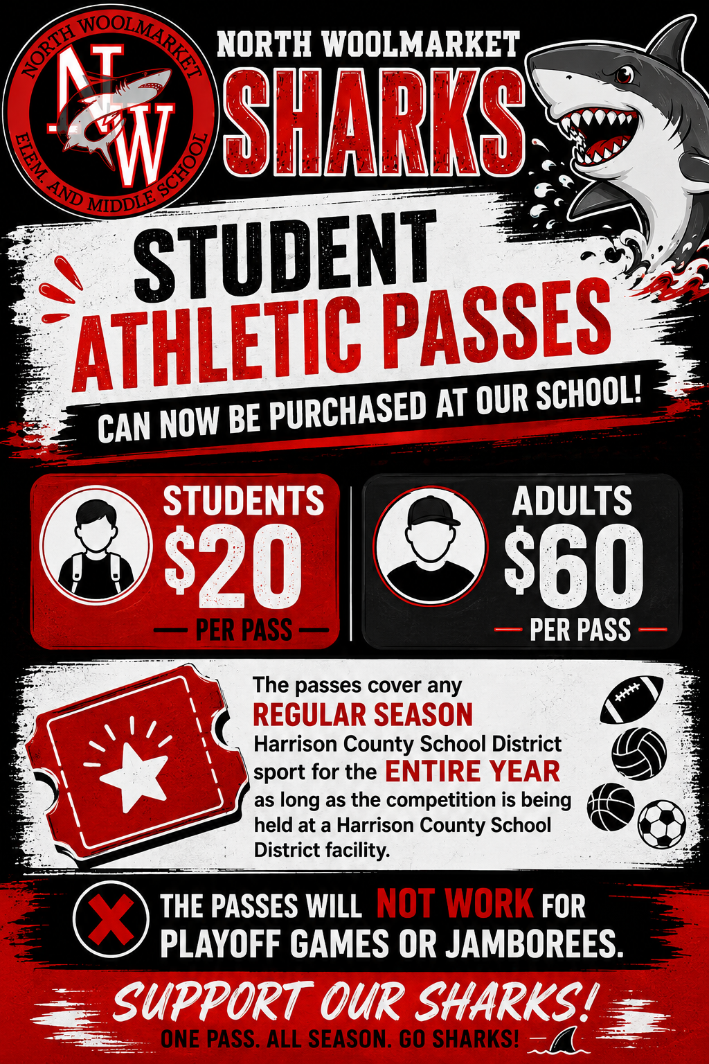 Student Athletic Passes