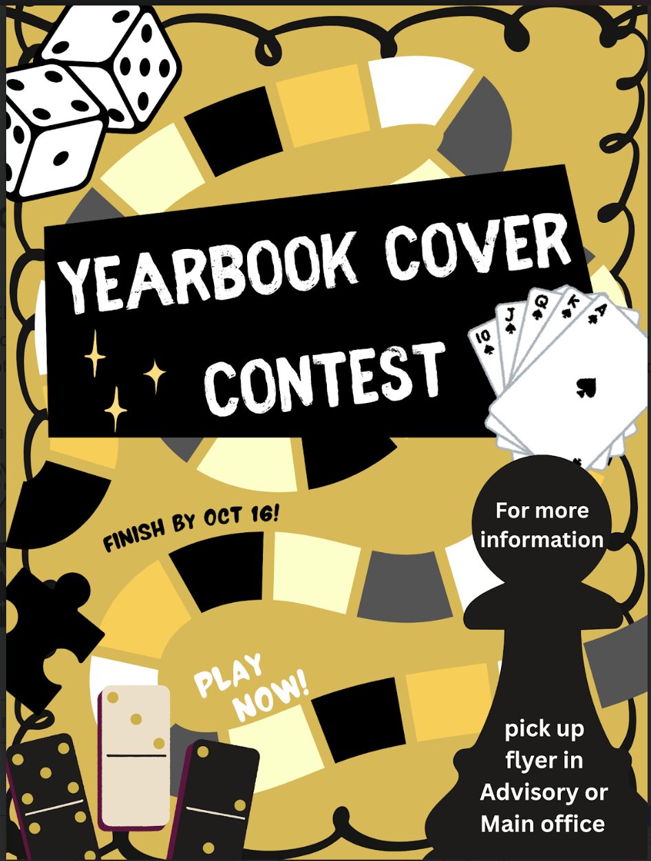 Yearbook Cover Contest - Due Oct 16