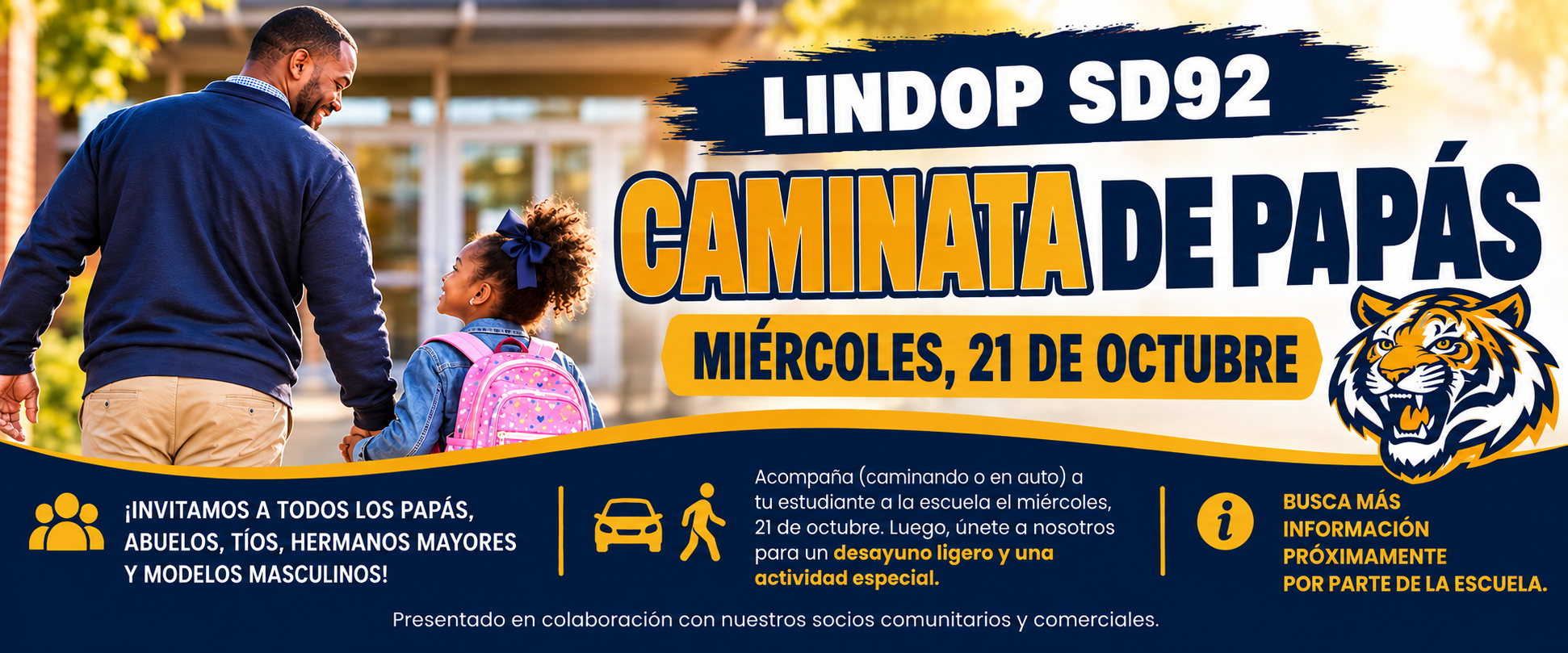 CAMINATA DE PAPAS MIÉRCOLES, 21 DE OCTUBRE
