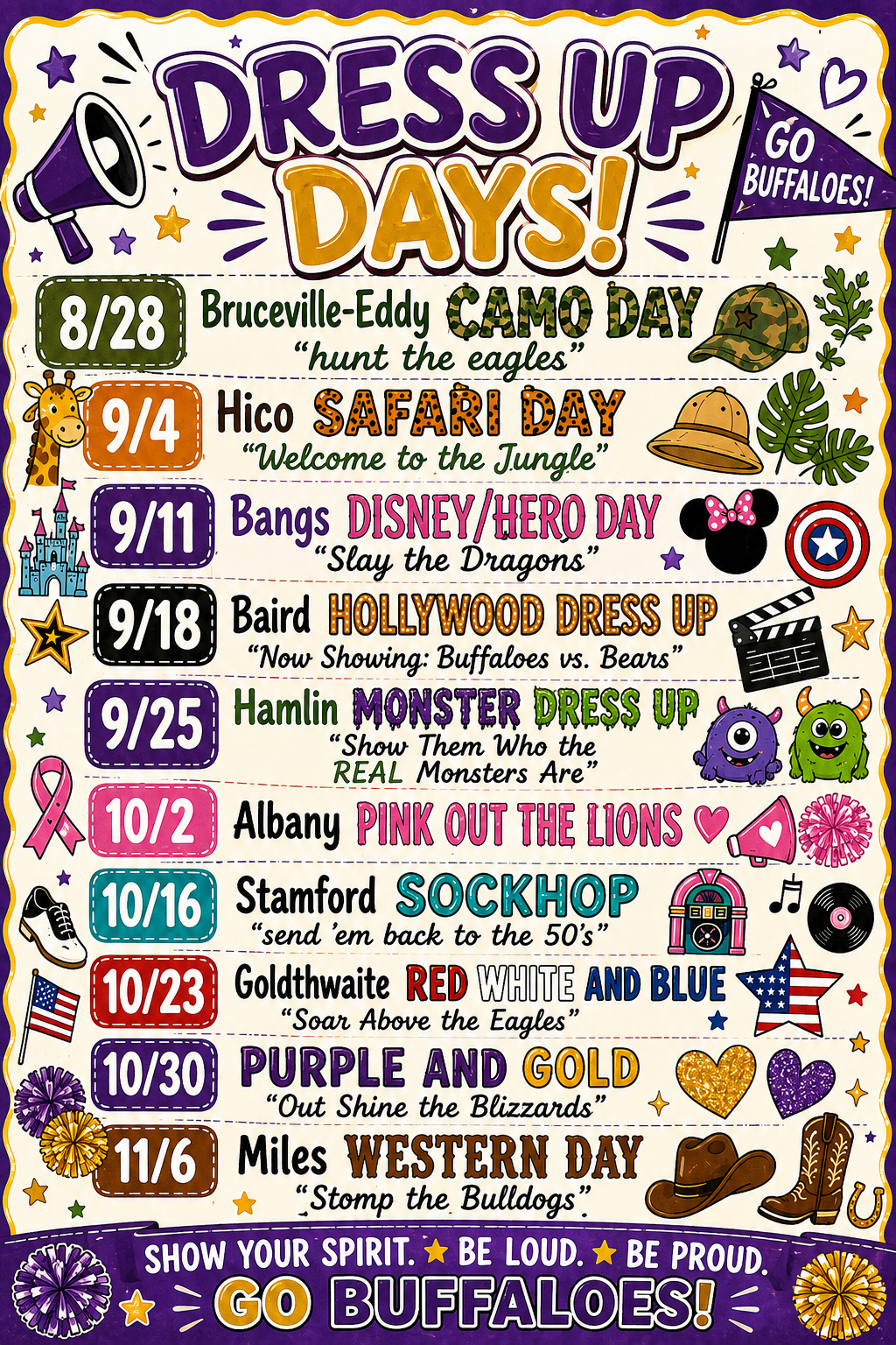 Dress Up Themes