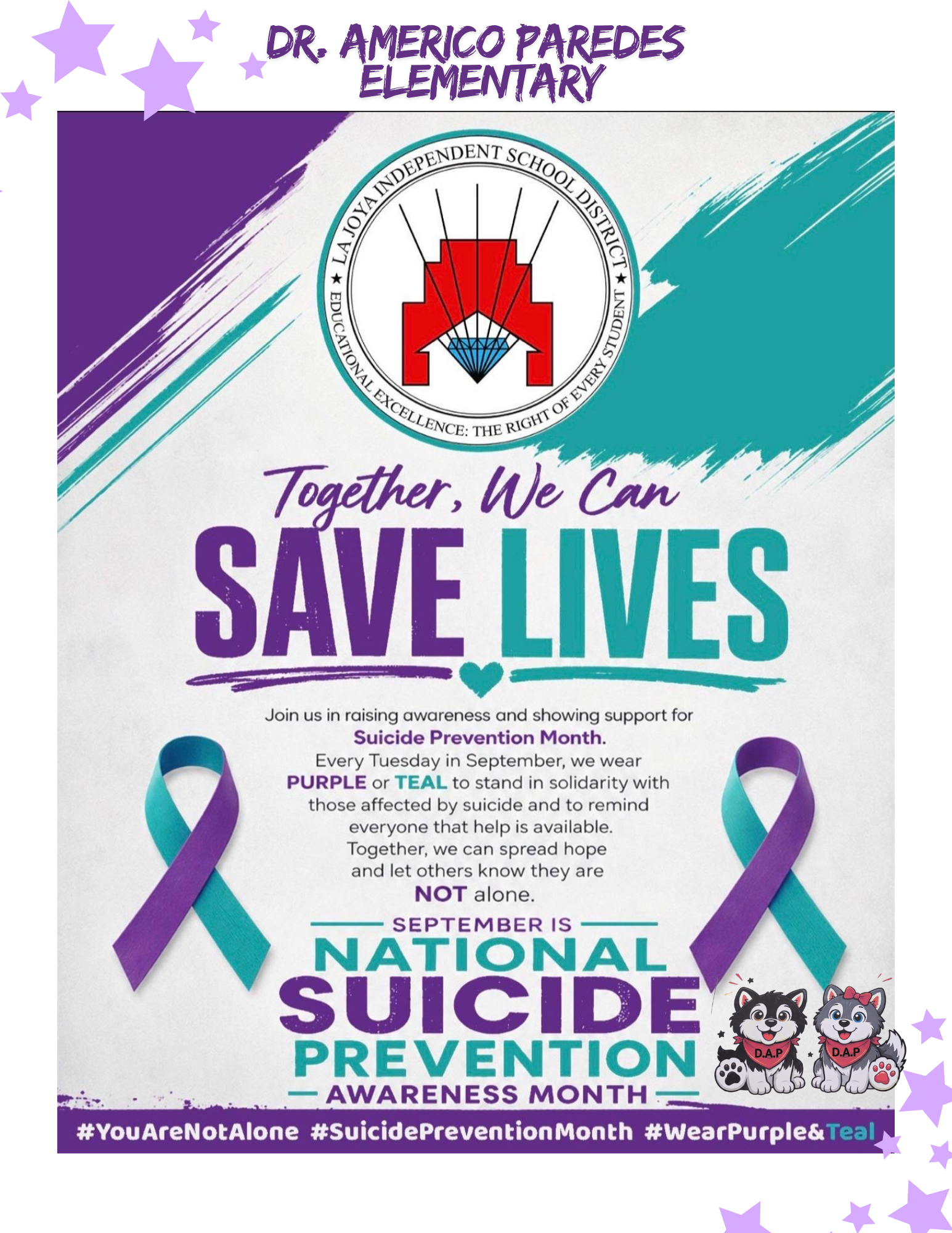 National Suicide Prevention Awareness Month