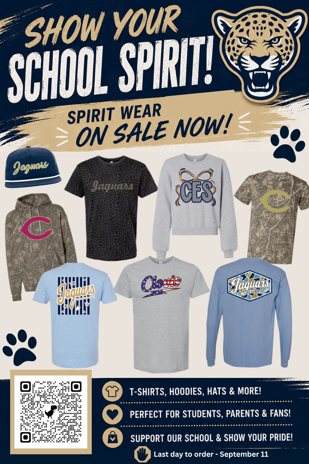 Spirit Wear Store Open On-line!