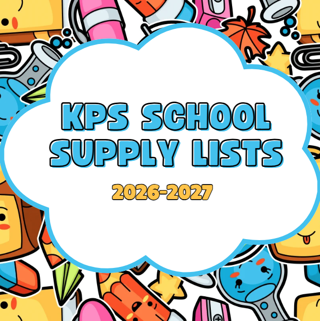 2026-2027 School Supply List
