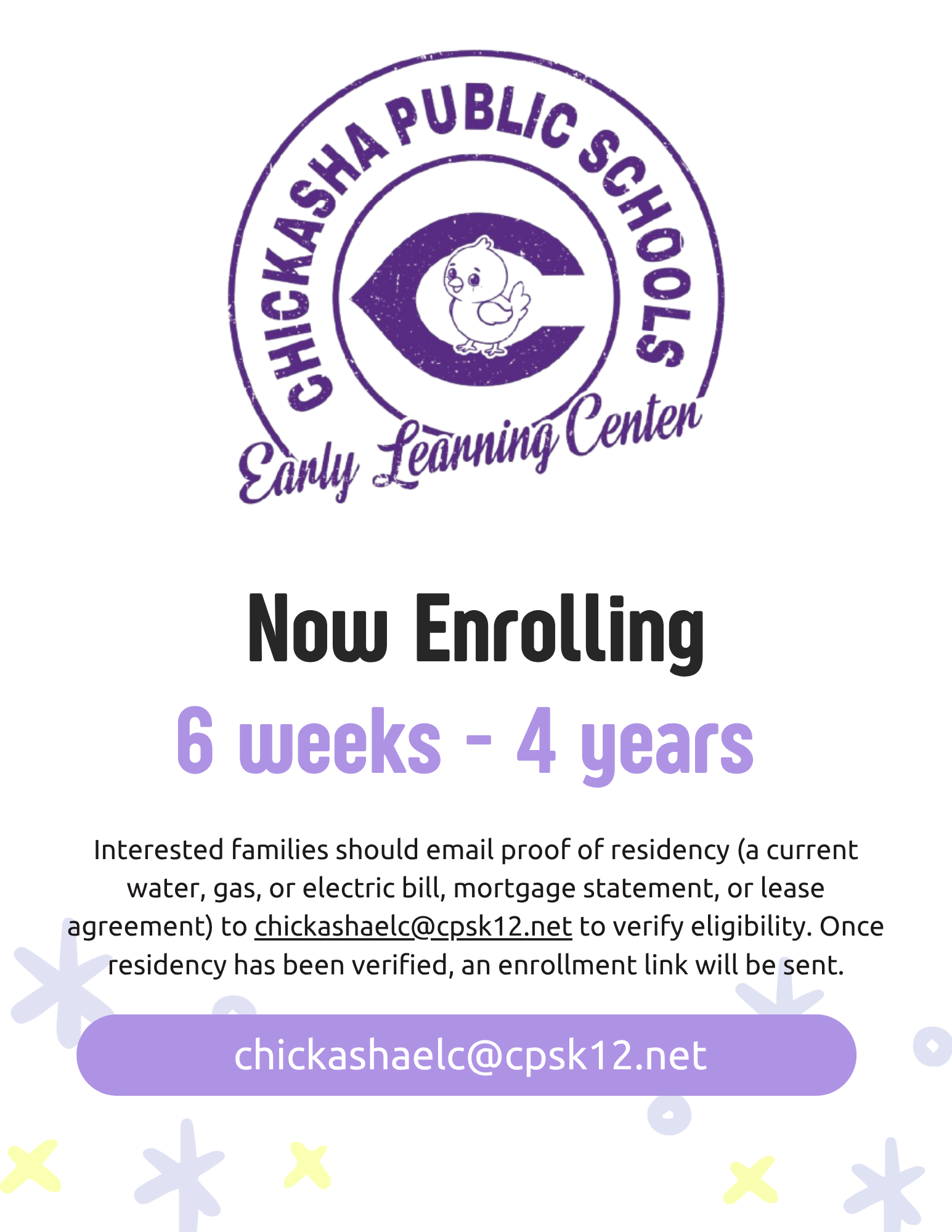 CPS Early Learning Center Enrollment