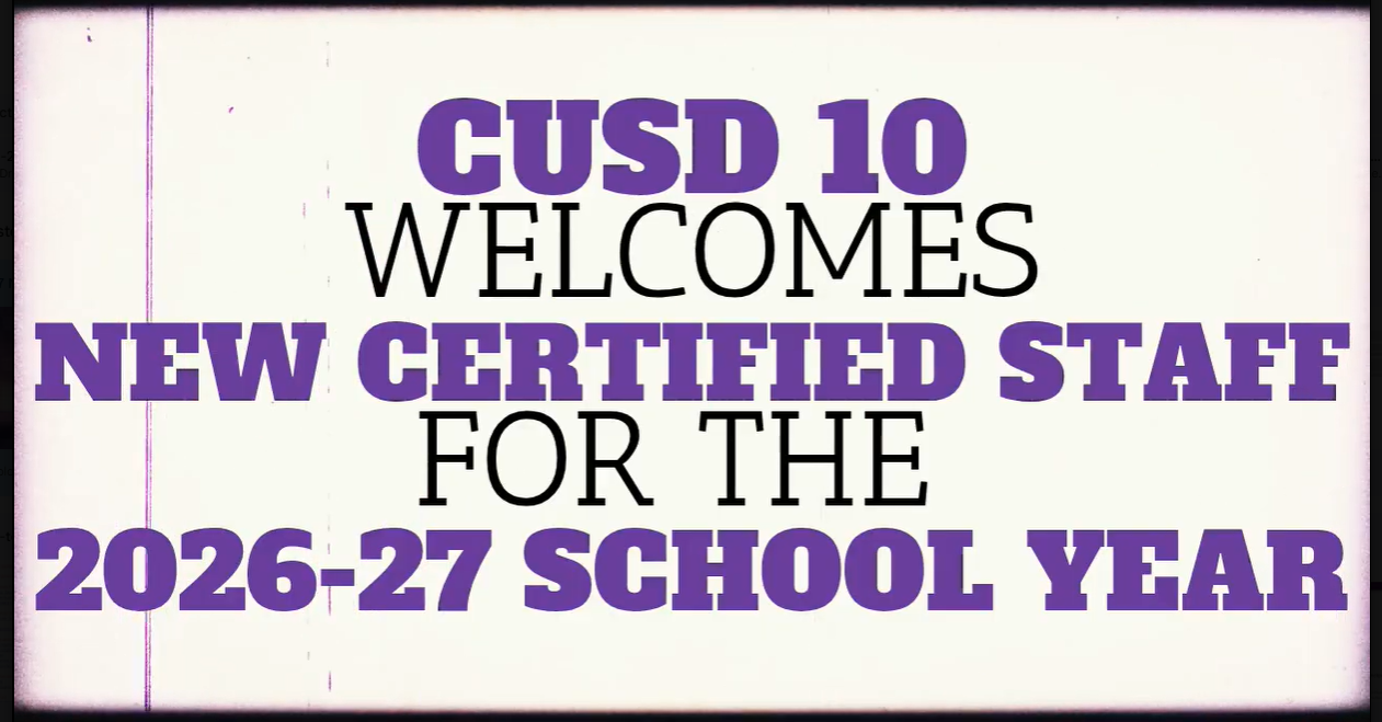 New Certified Staff Introduced in Video During Staff Welcome Rally 
