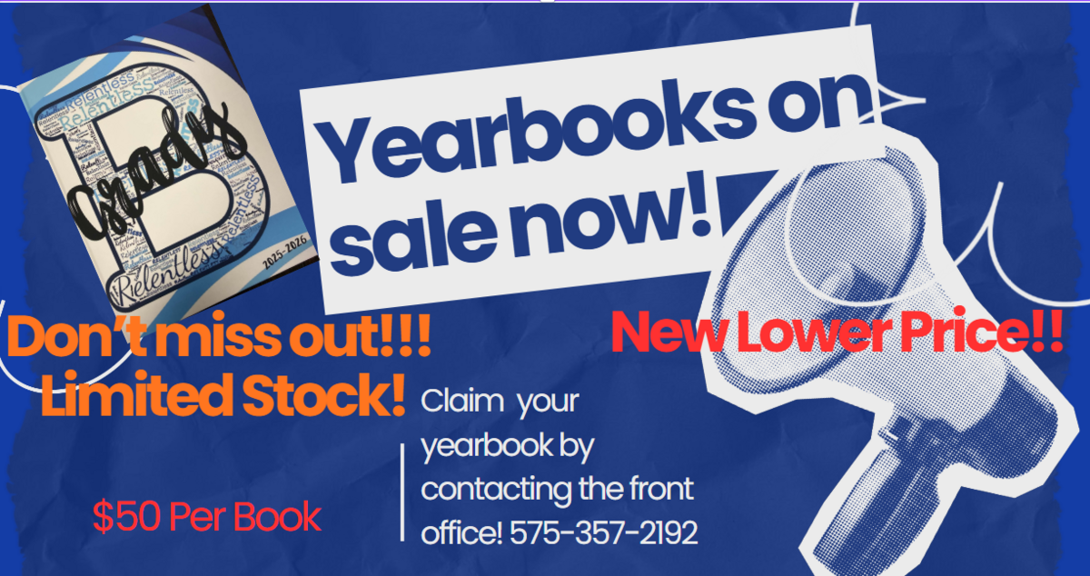 Yearbook Sale!!