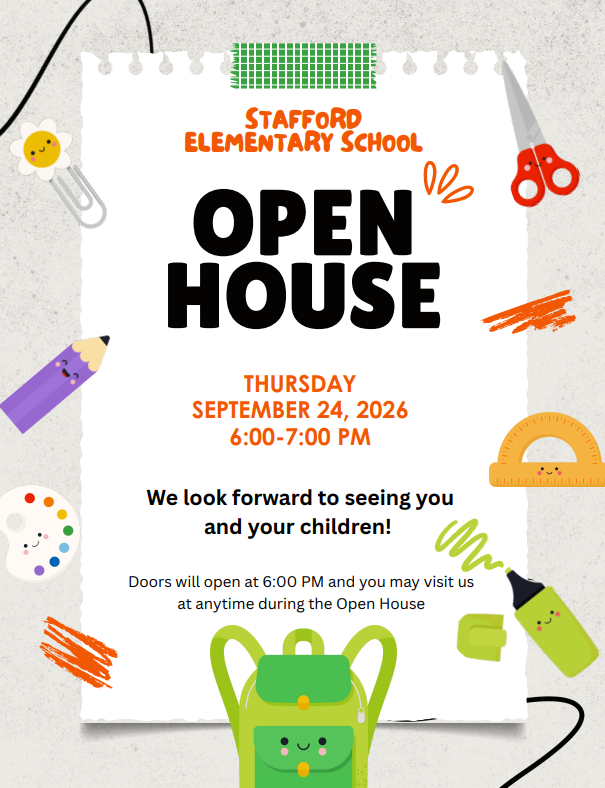 SES Open House ~ 9/24/26