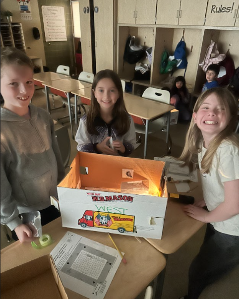 Students create light