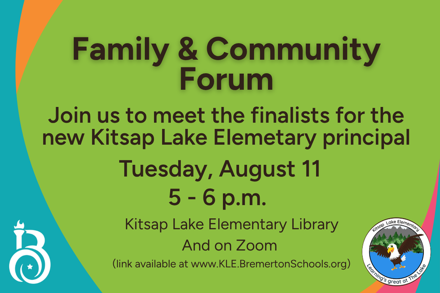 KLE Principal Search:  Family & Community Forum