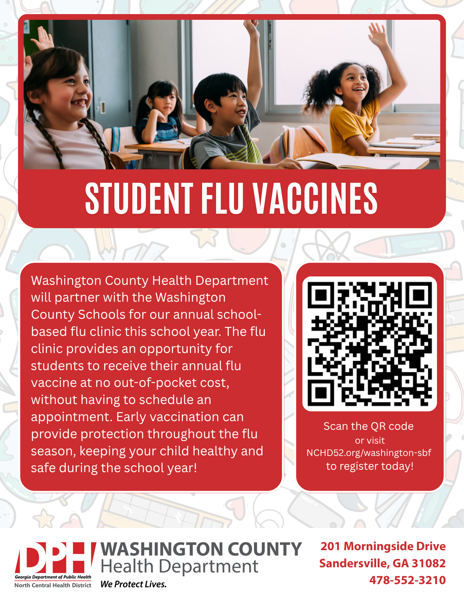 Student Flu Vaccines Available Next Week