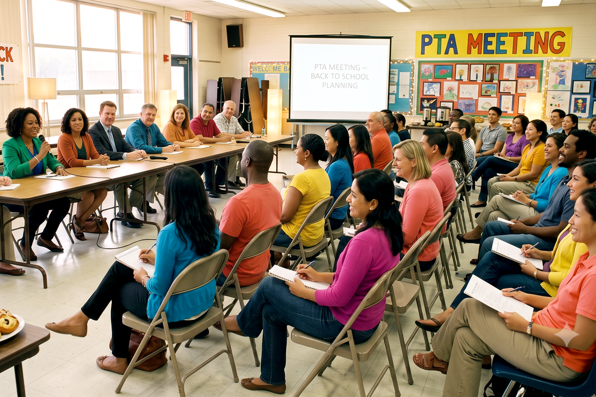 Join us for the Back to School PTA Meeting