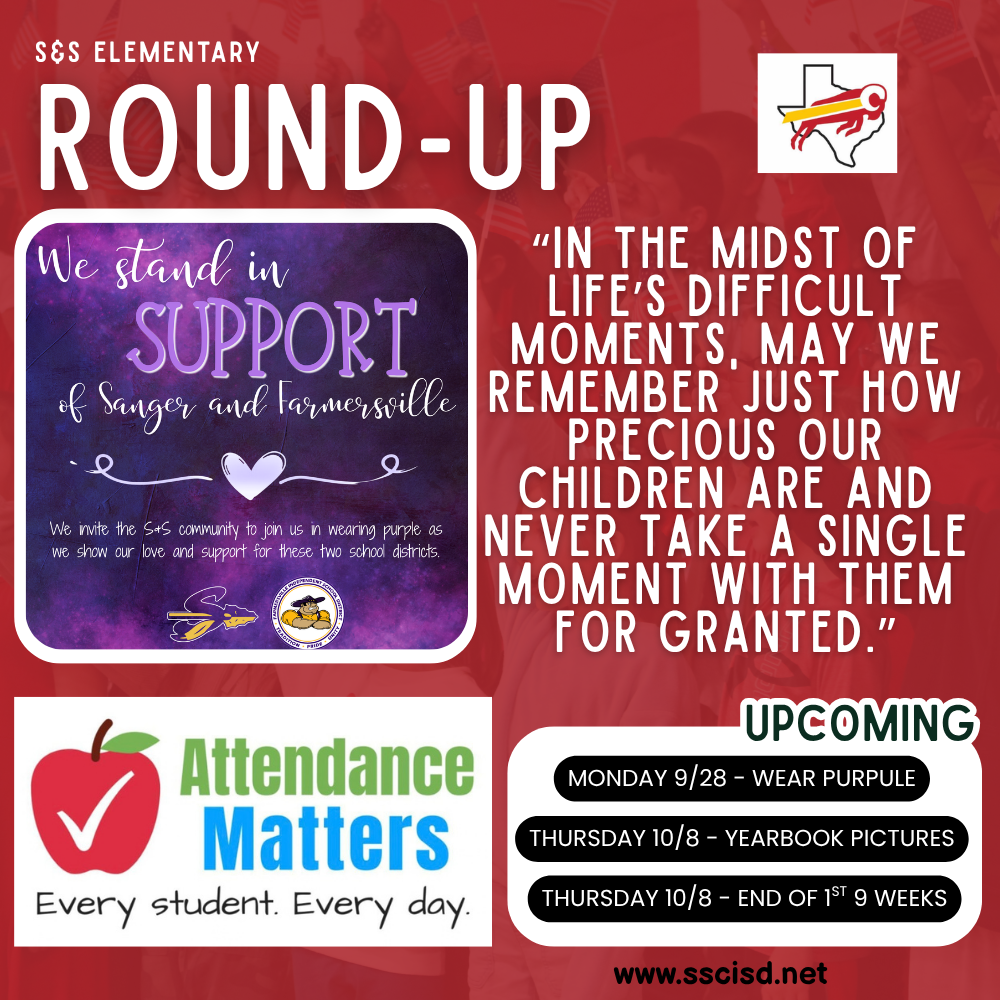 Elementary Weekly Round-Up