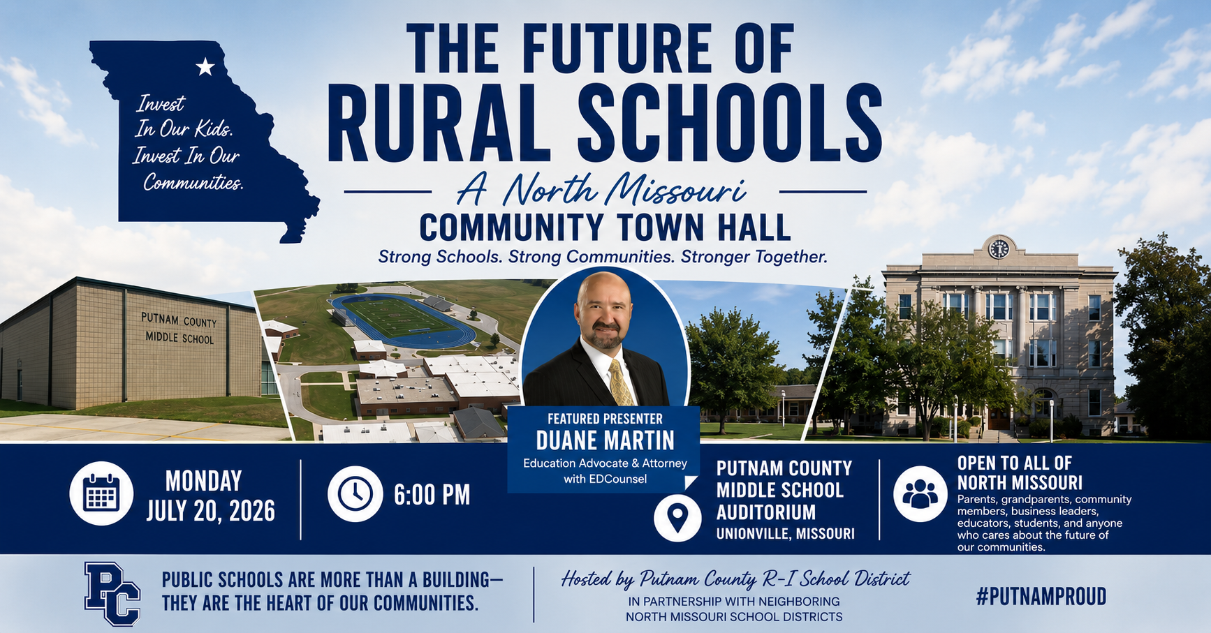 You're Invited: North Missouri Rural Schools Community Town Hall