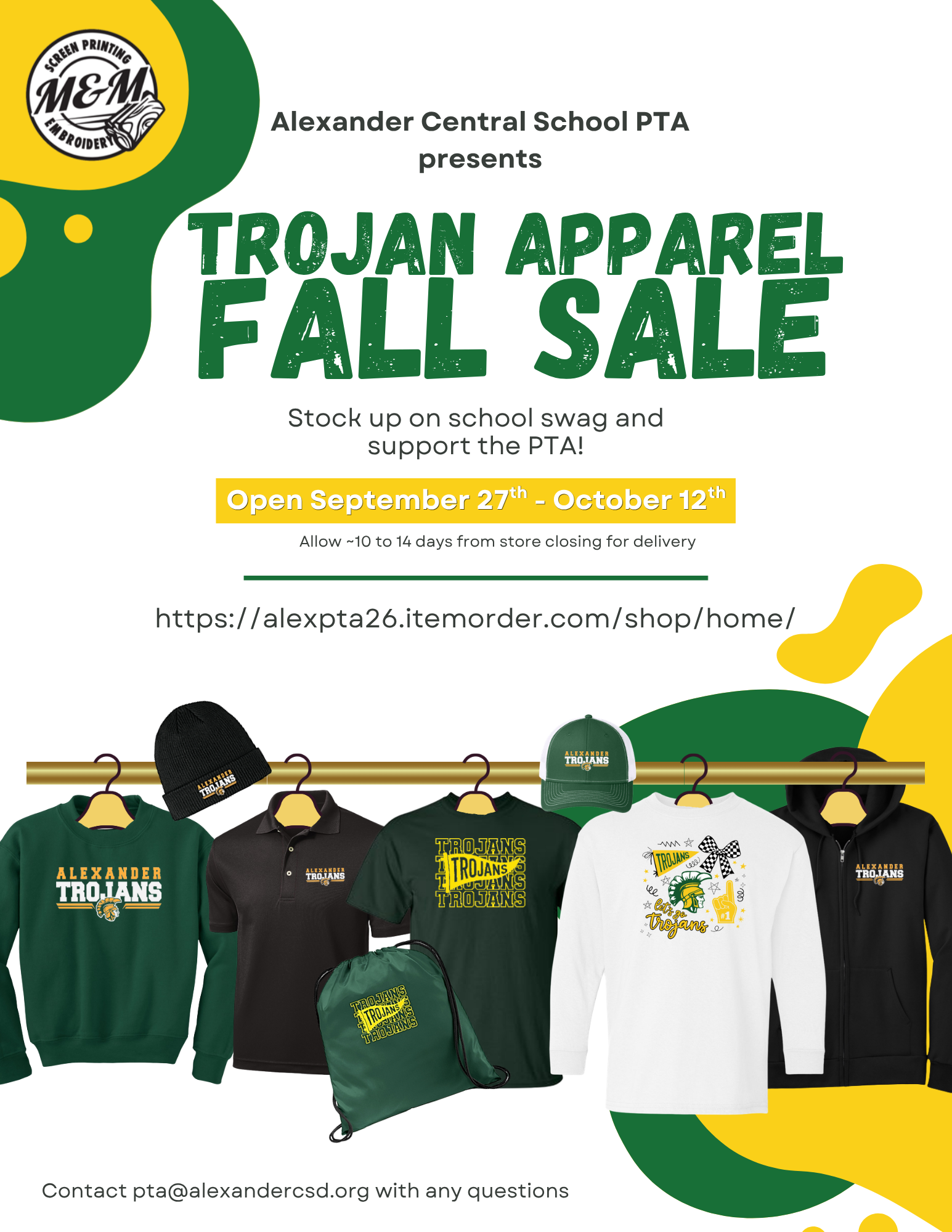 Trojan Apparel - Fall Sale