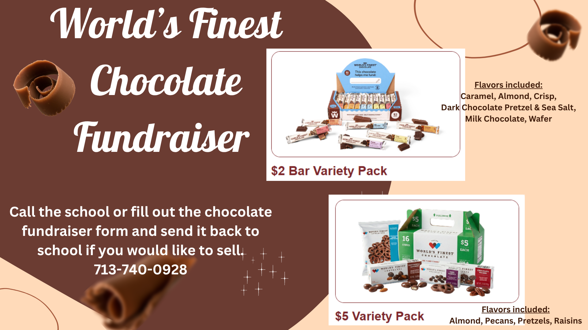 WORLD'S FINEST CHOCOLATE FUNDRAISER