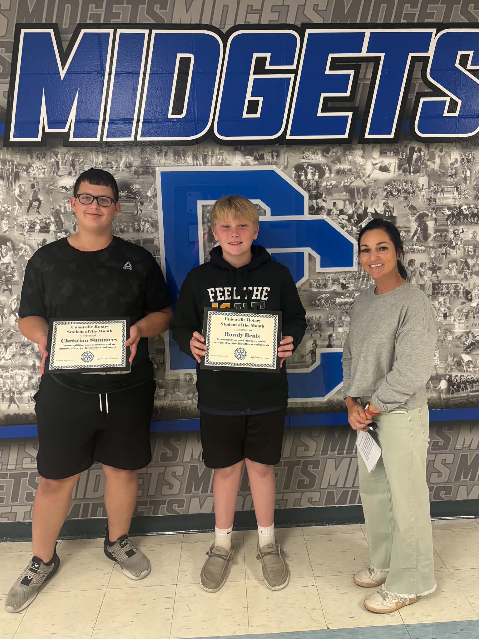 Celebrating Our August & September Middle School Character Education Winners!🎉