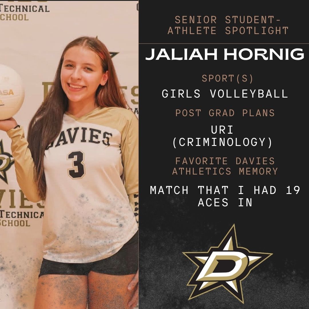 Senior Student-Athlete Spotlight: Jaliah Hornig