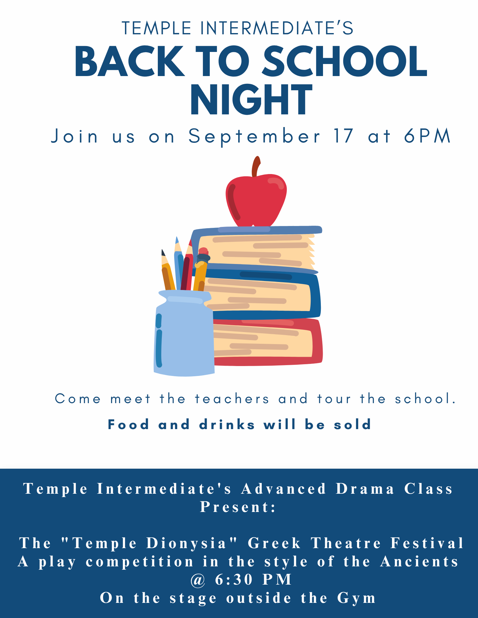 Back to School Night 2026