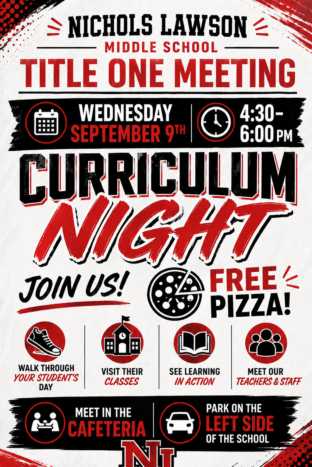 New Date for Curriculum Night