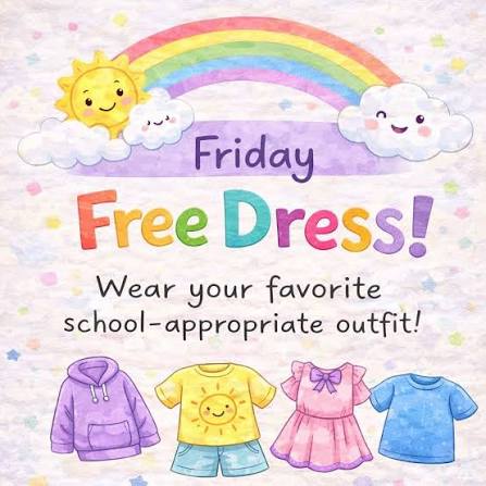 Free Dress every Friday!