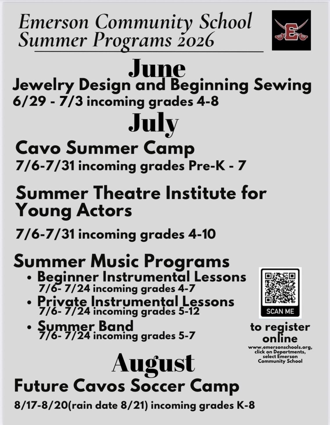 Emerson Cavo Camp