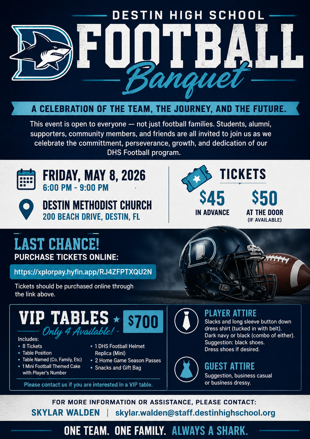 DHS Annual Football Banquet