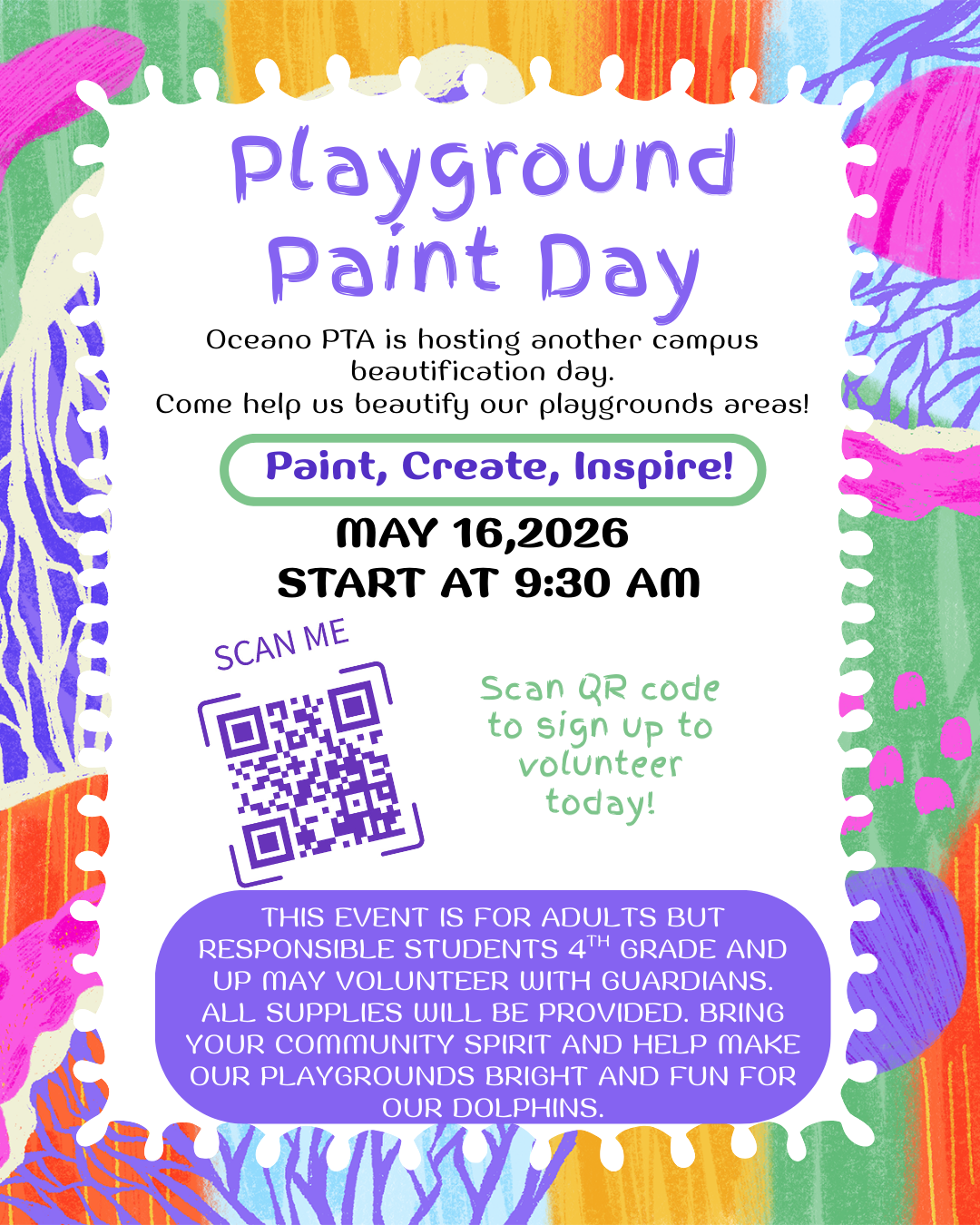 Playground Paint Day