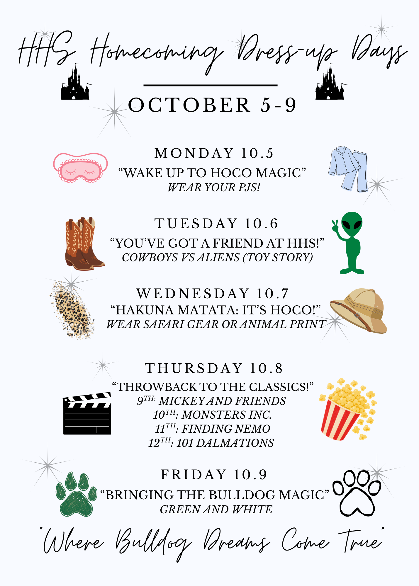HOCO Dress Up Days
