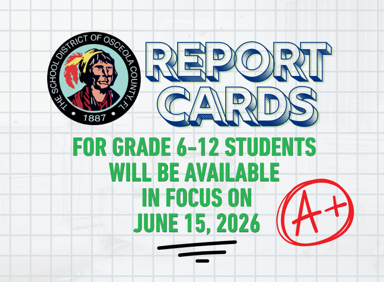 Report Cards for grades 6 - 12