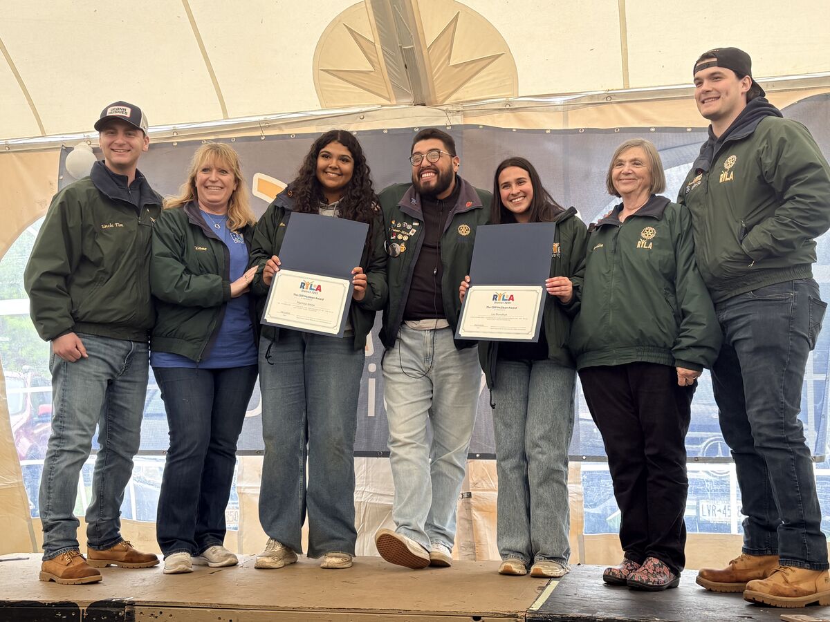 Earl L. Vandermeulen High School Students Shine at Rotary Youth Leadership Conference