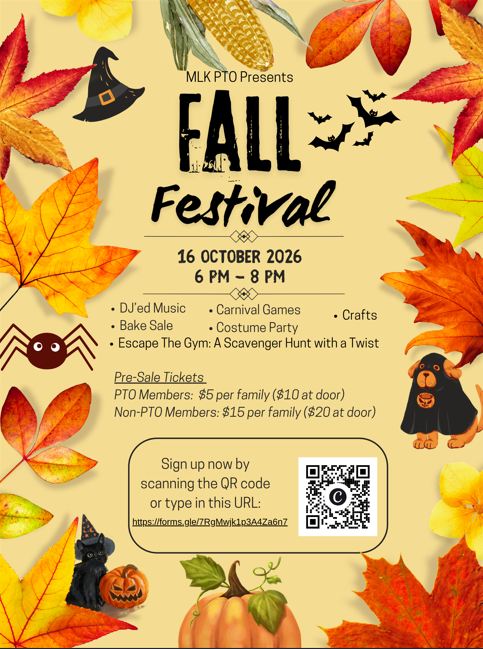 MLK Fall Festival Approaches!