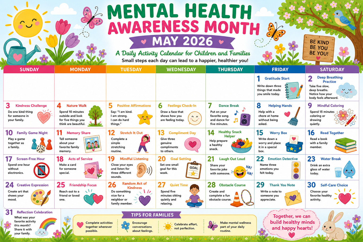 Mental Health Awareness Month 