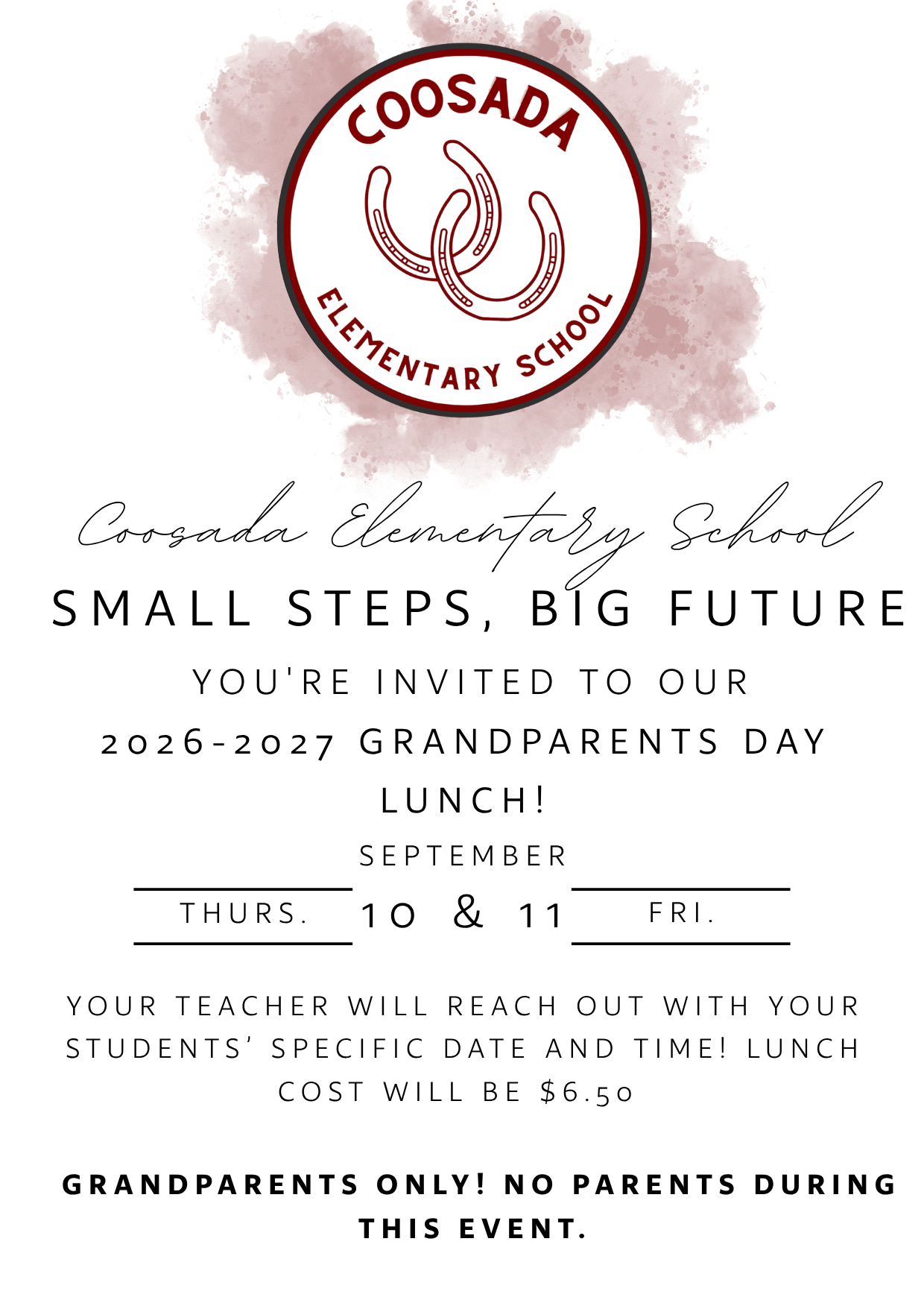 Grandparents Day Lunch