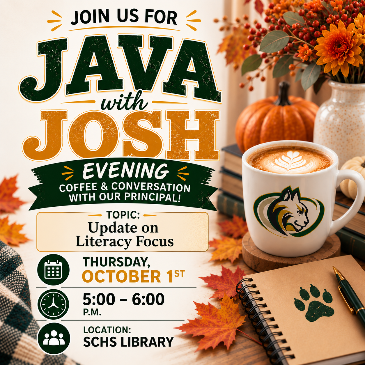 Java with Josh: Join us this week!