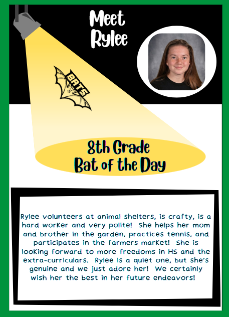 8th Grade Bat of the Day