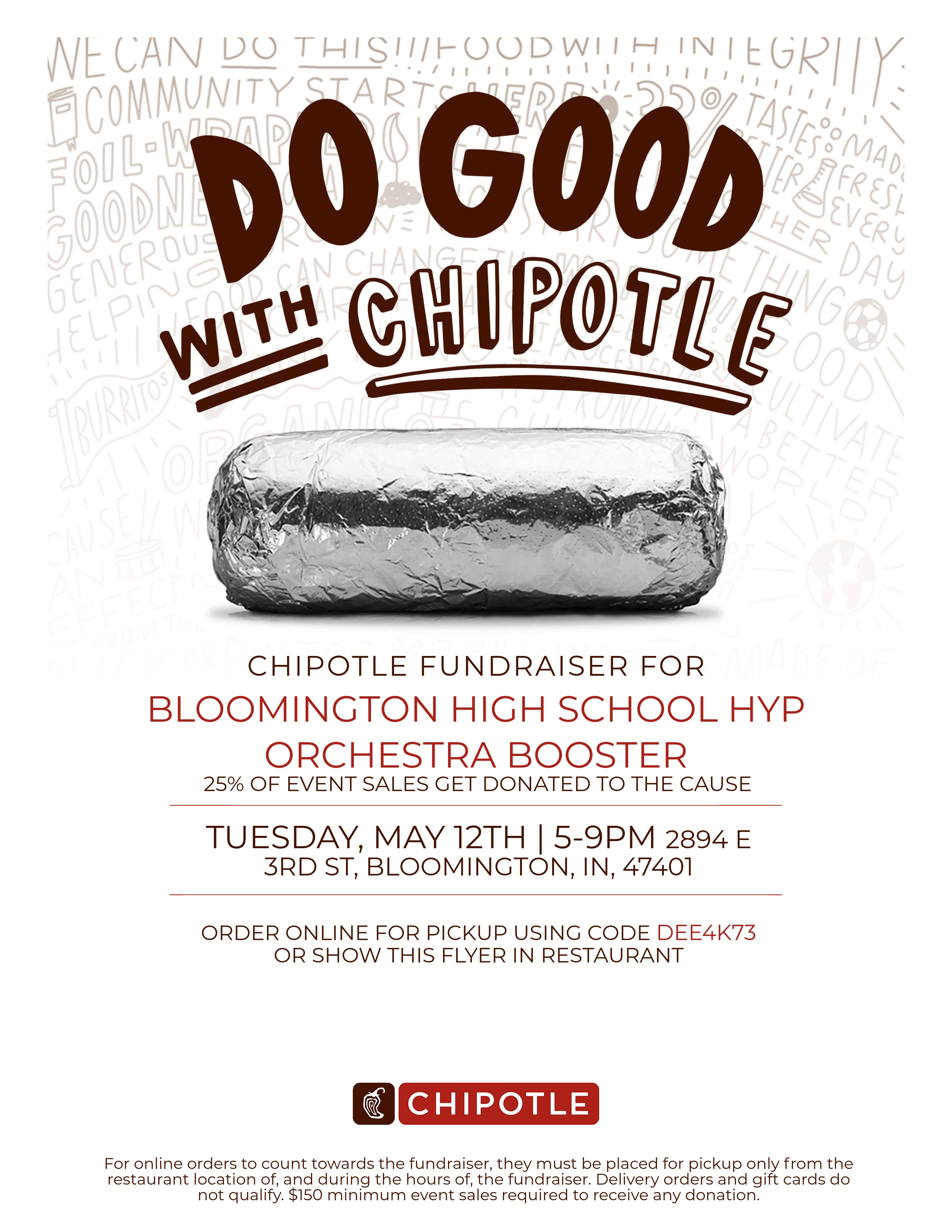 Orchestra Dine and Donate