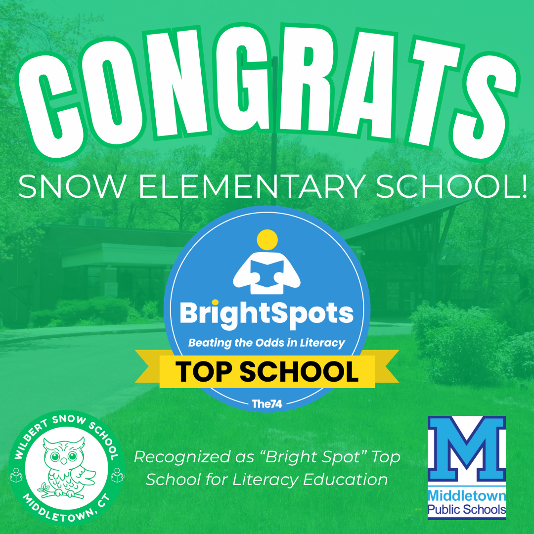 Snow Elementary School Recognized as “Bright Spots” Top School for Literacy Education