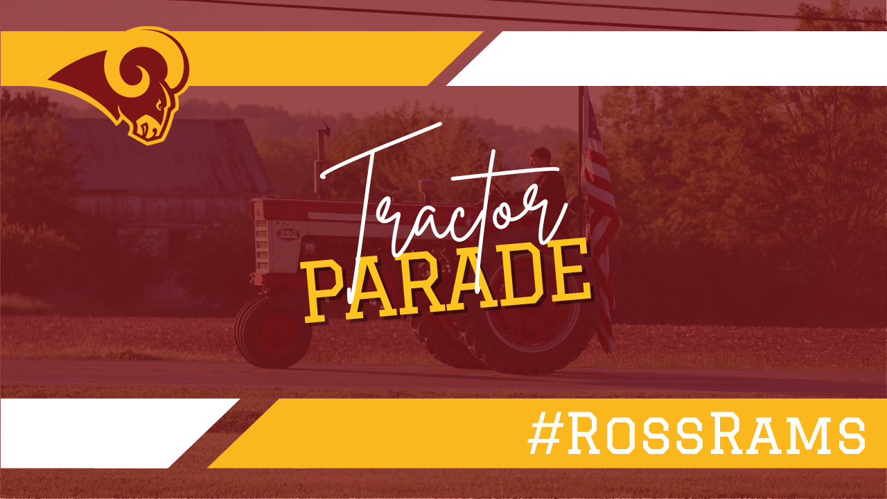 Ross FFA Students Continue Annual Ride Your Tractor to School Tradition