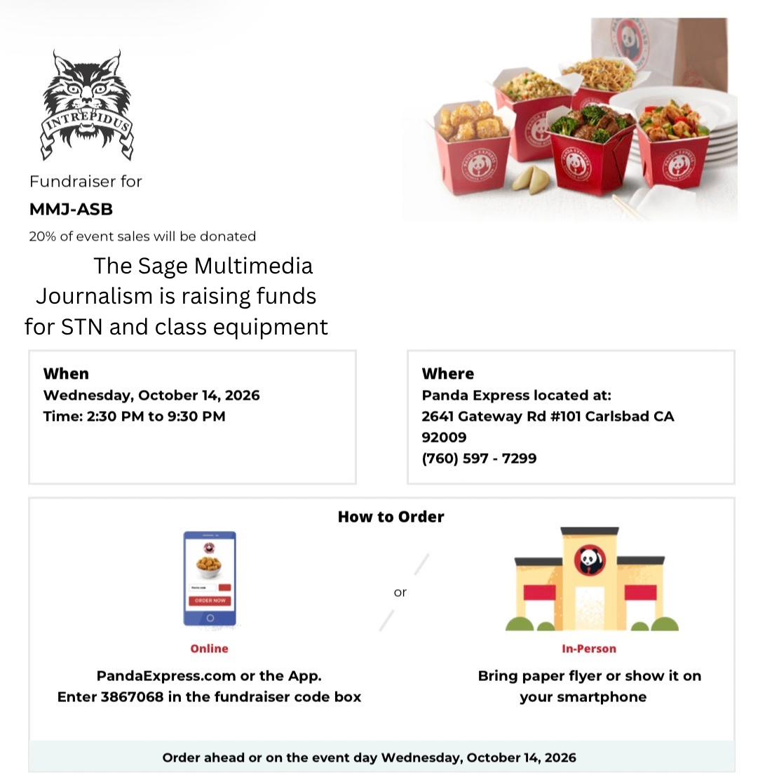 Support Multimedia Journalism @ Panda Express on 10/14