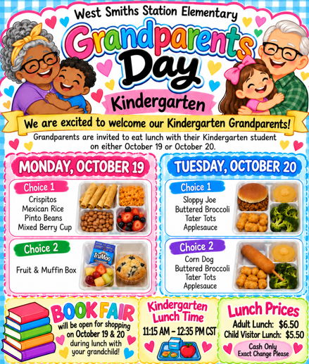 ❤️ Grandparents' Lunch Reminder! ❤️