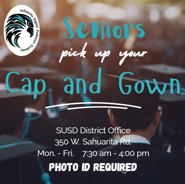 Caps and Gowns are FINALLY IN!