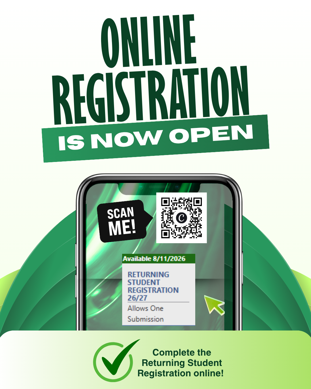 Online registration is now OPEN! 