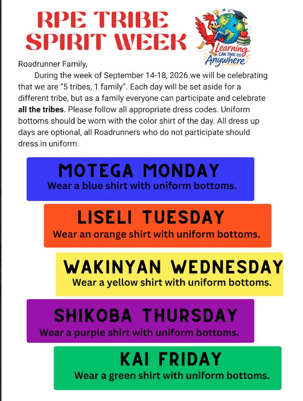 Tribe Spirit Week