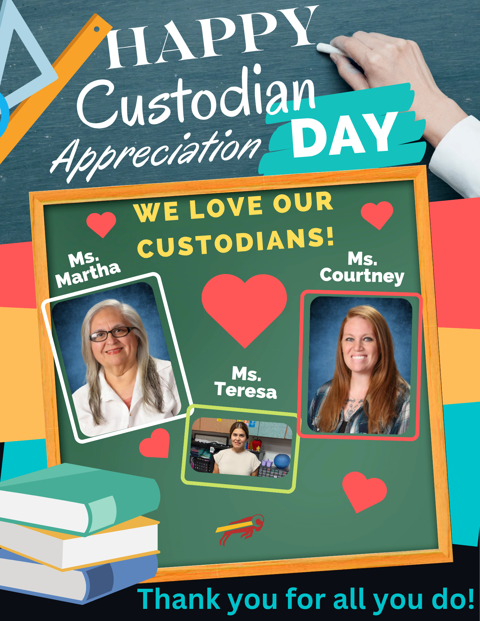 Elementary Custodian Appreciation! - October 2nd